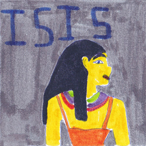 Le buste d'Isis Le buste d'Isis